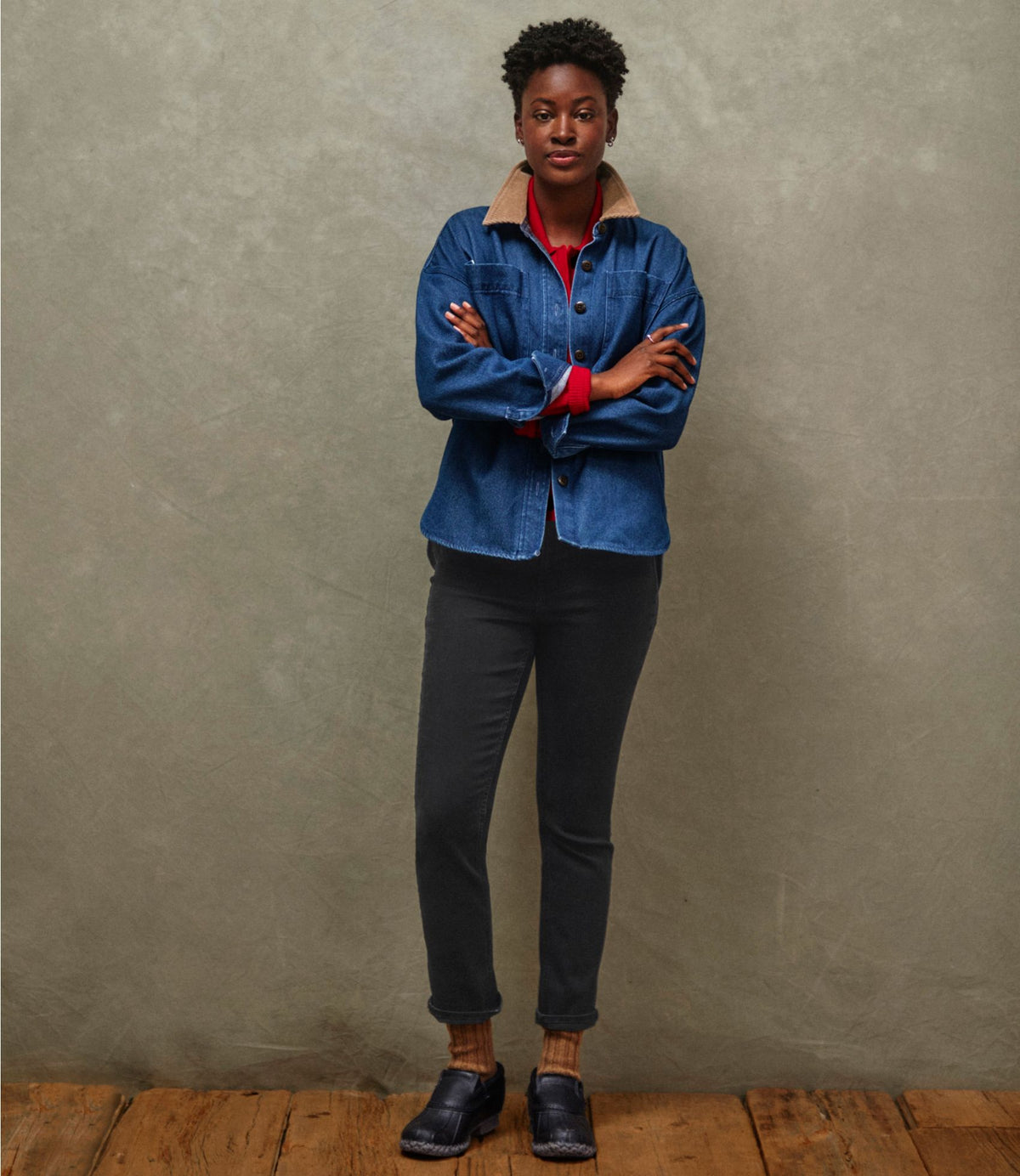 Women's Signature Denim Shirt Jac