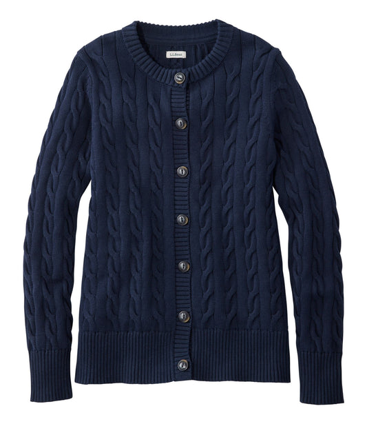 Women's The Original Double L® Sweater, Cable Cardigan