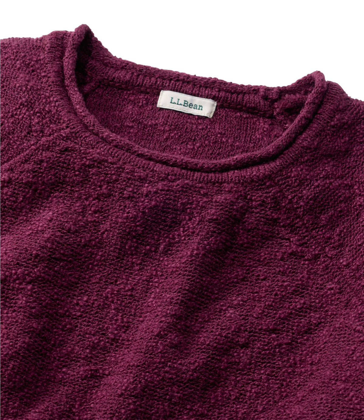Women's Midweight Cotton Slub Rollneck Pullover