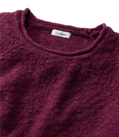 Women's Midweight Cotton Slub Rollneck Pullover