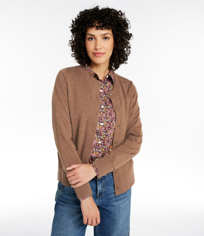 Women's Essential Merino Wool Sweater, Cardigan