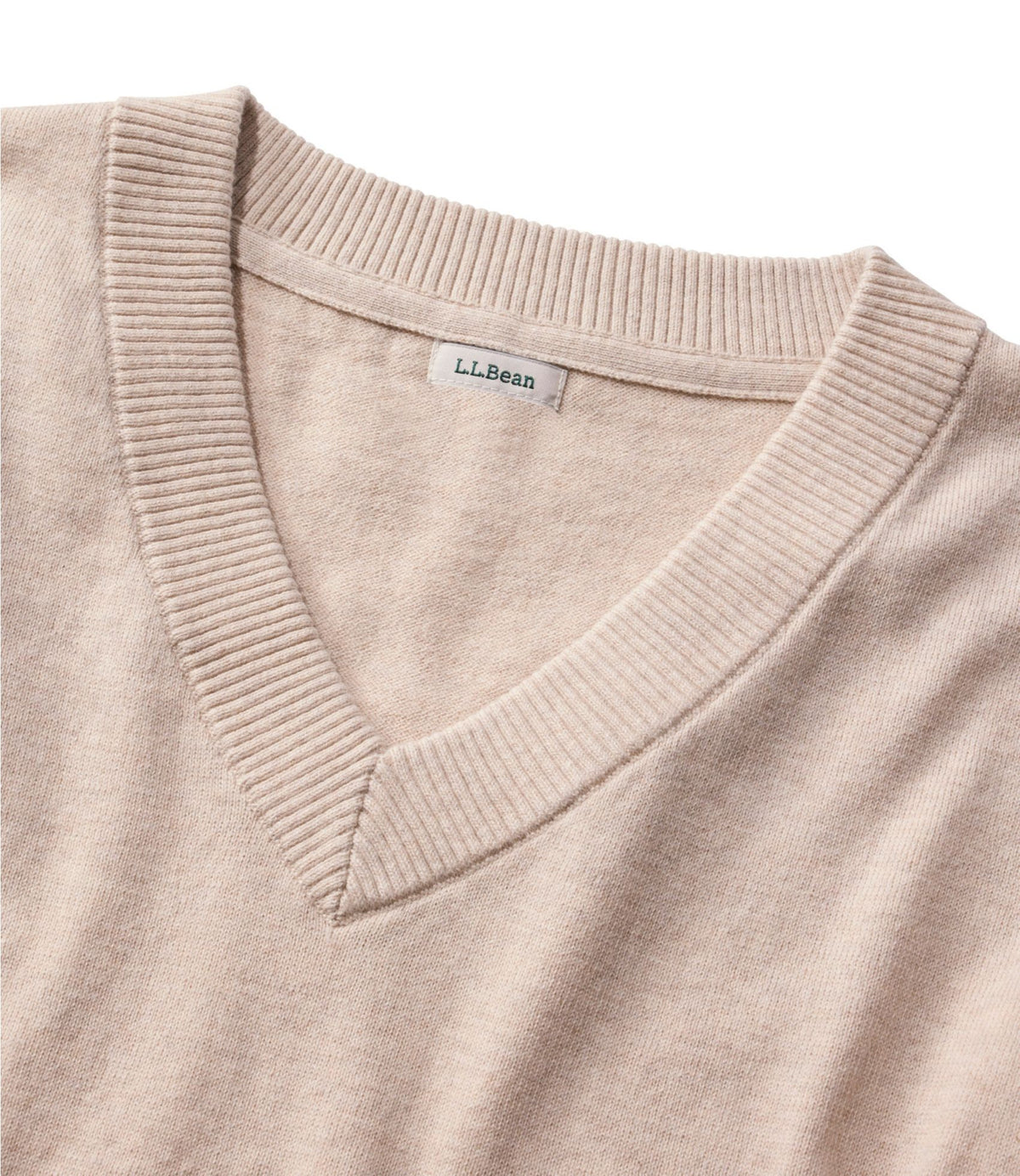 Women's Cotton/Cashmere Sweater, V-Neck