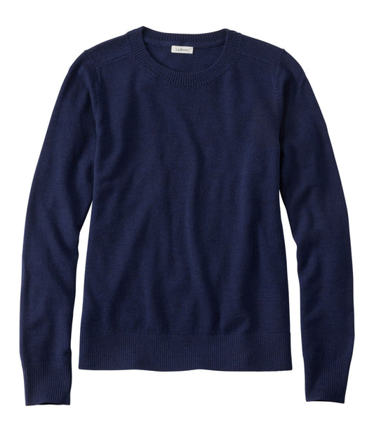 Women's Essential Merino Wool Sweater, Crewneck