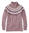 Dusty Mauve Fair Isle