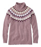 Dusty Mauve Fair Isle
