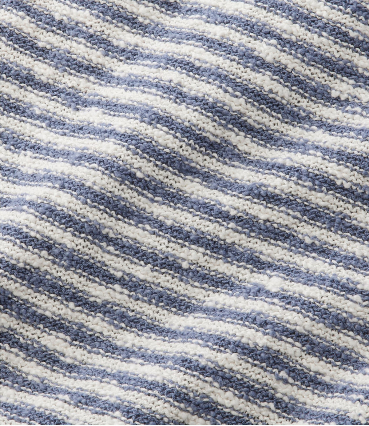 Women's Midweight Cotton Slub Rollneck Pullover Stripe