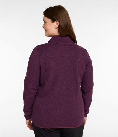 Women's L.L.Bean Sweater Fleece Full-Zip Jacket