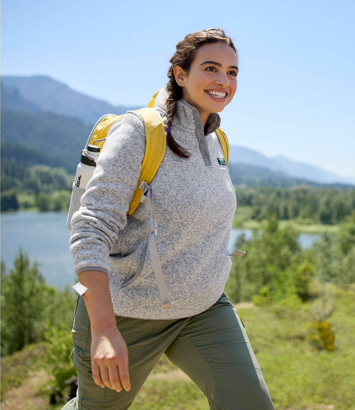 Women's L.L.Bean Sweater Fleece Pullover