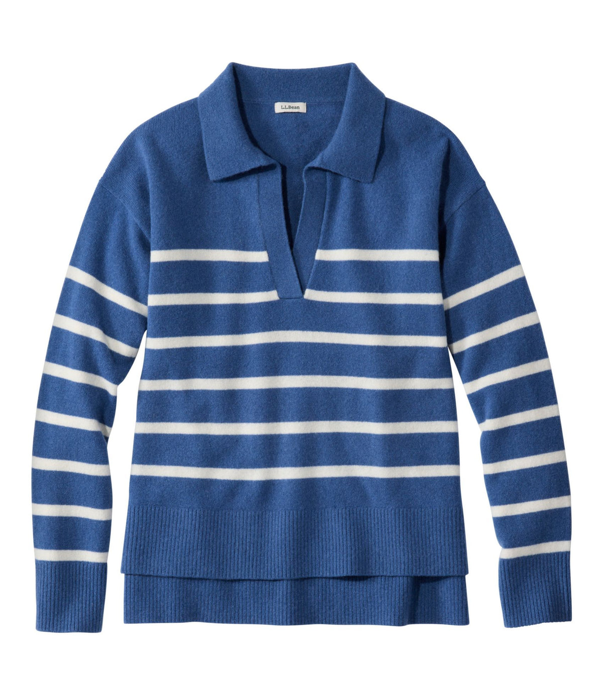 Women's Classic Cashmere Sweater, Relaxed Polo
