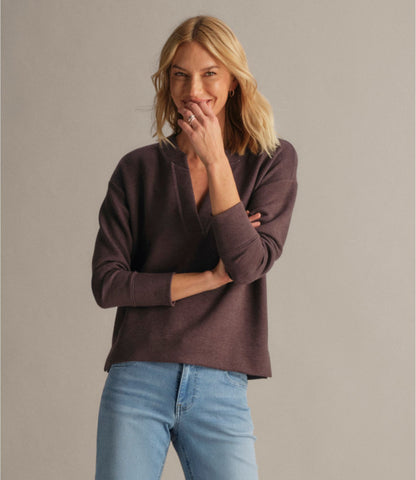 Women's L.L.Bean CloudSoft Splitneck Pullover