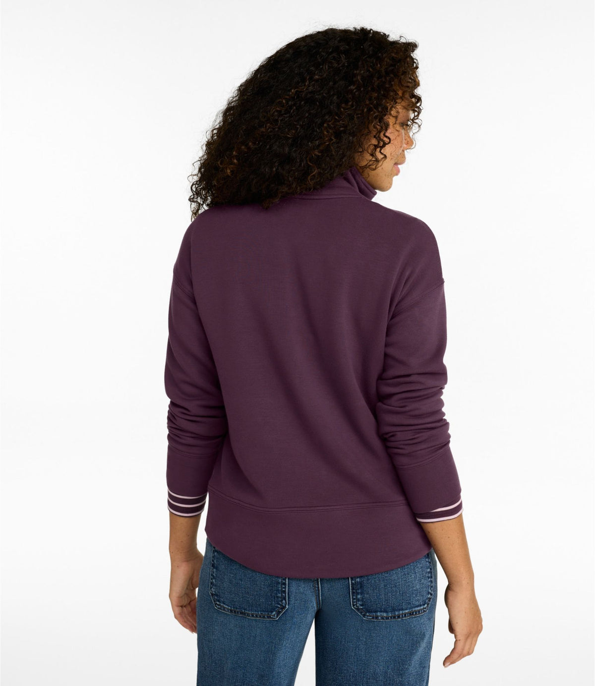 Women's L.L.Bean CloudSoft Top, Half-Zip Pullover
