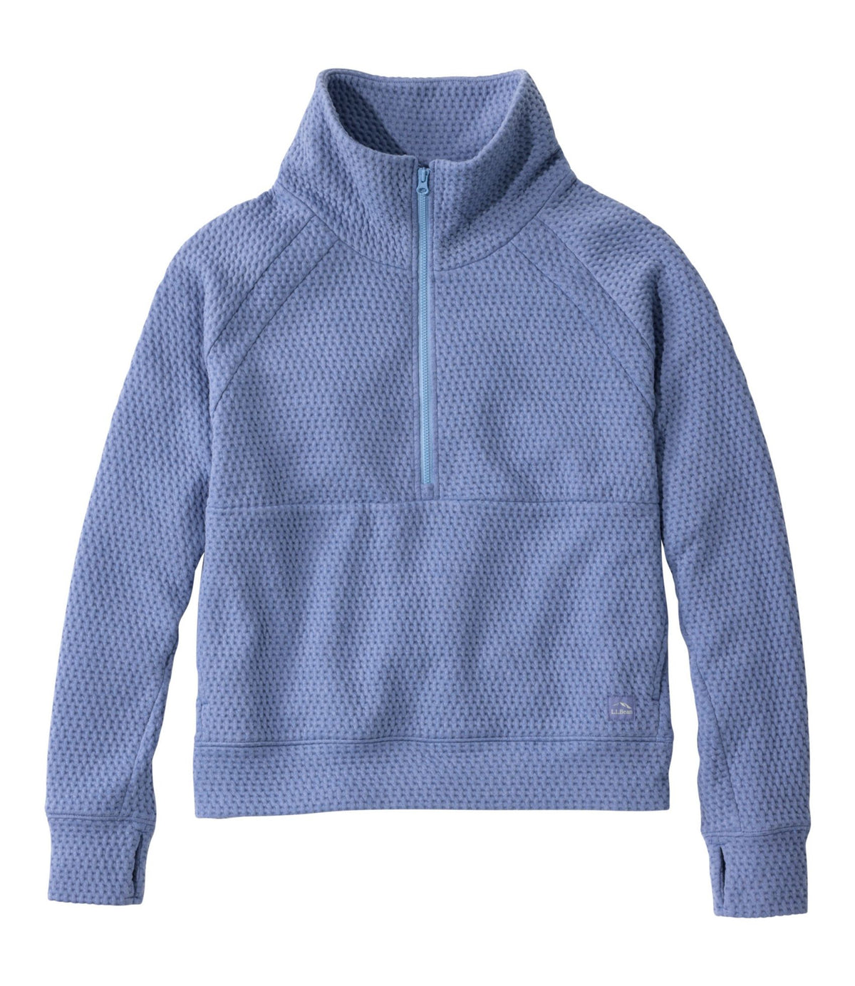 Women's Ridgeknit Half-Zip Pullover, Oversized