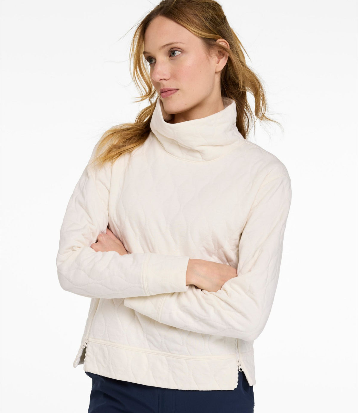 Women's VentureSoft Quilted Funnelneck Pullover