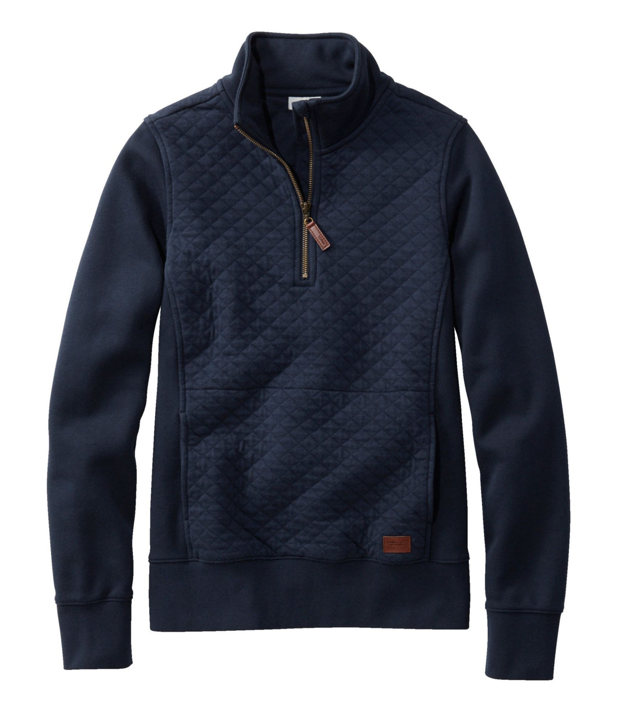 Women's Quilted Quarter-Zip Pullover