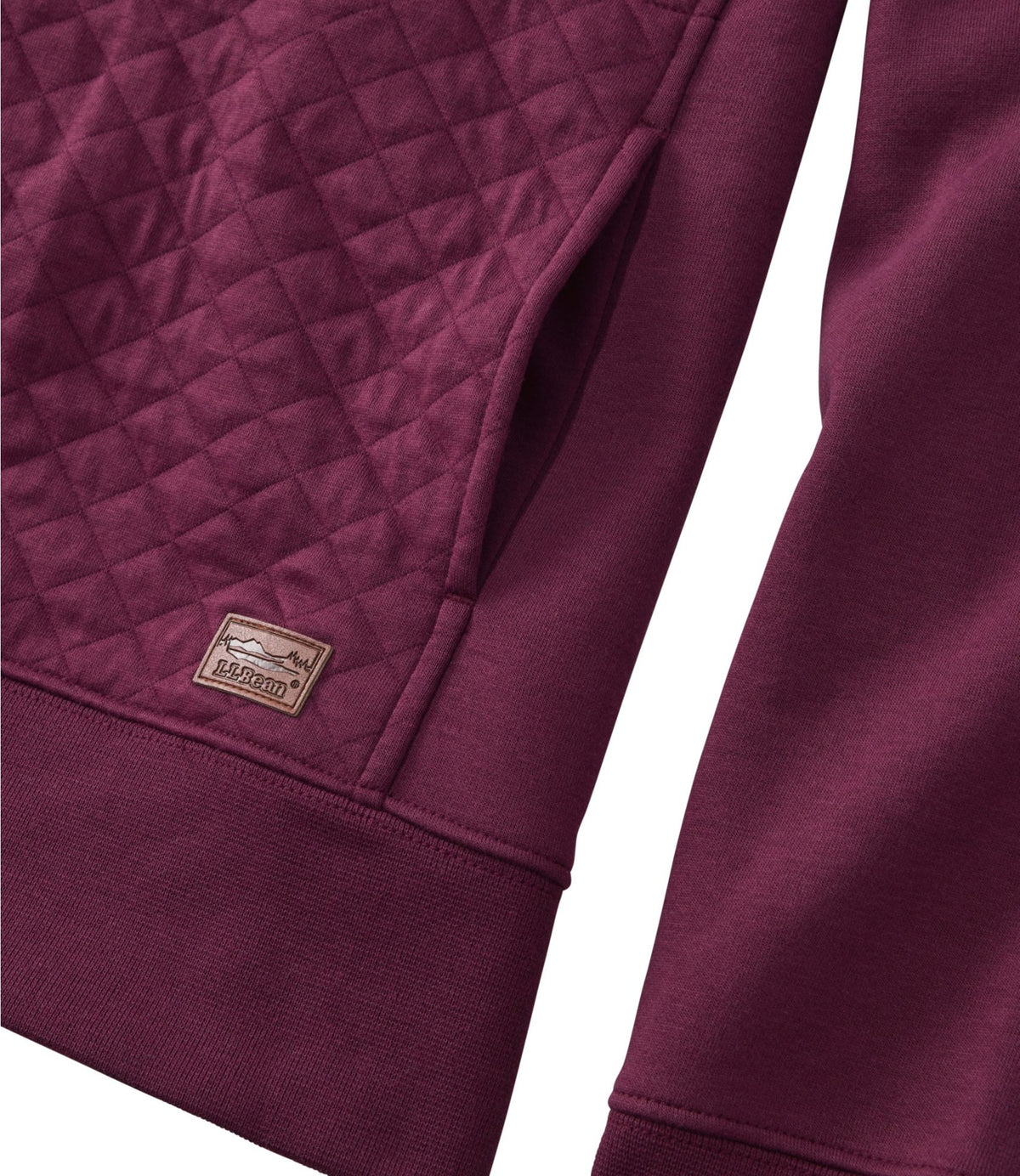Women's Quilted Quarter-Zip Pullover