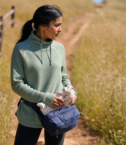 Women's Ridgeknit Crossneck Pullover