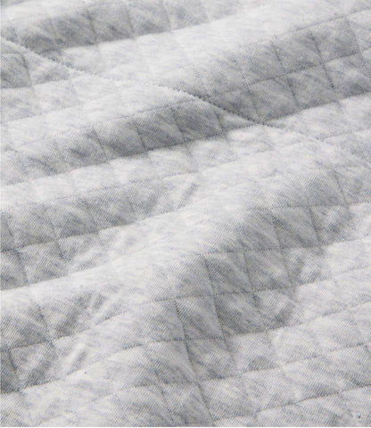 Women's Quilted Full-Zip Sweatshirt