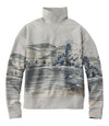 Light Gray Heather Winter Lake Scenic