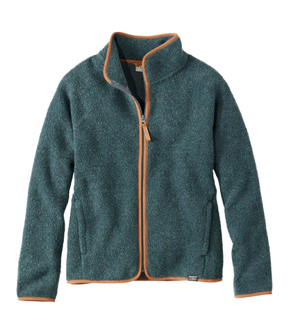 Women's All Season Wool Fleece Full-Zip Jacket