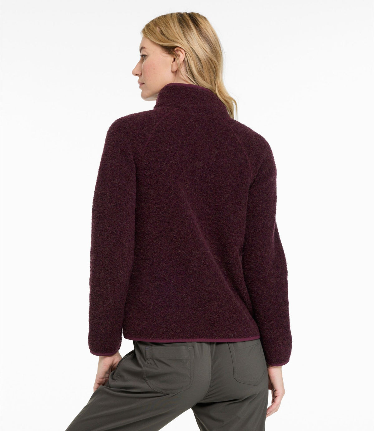 Women's All Season Wool Fleece Full-Zip Jacket