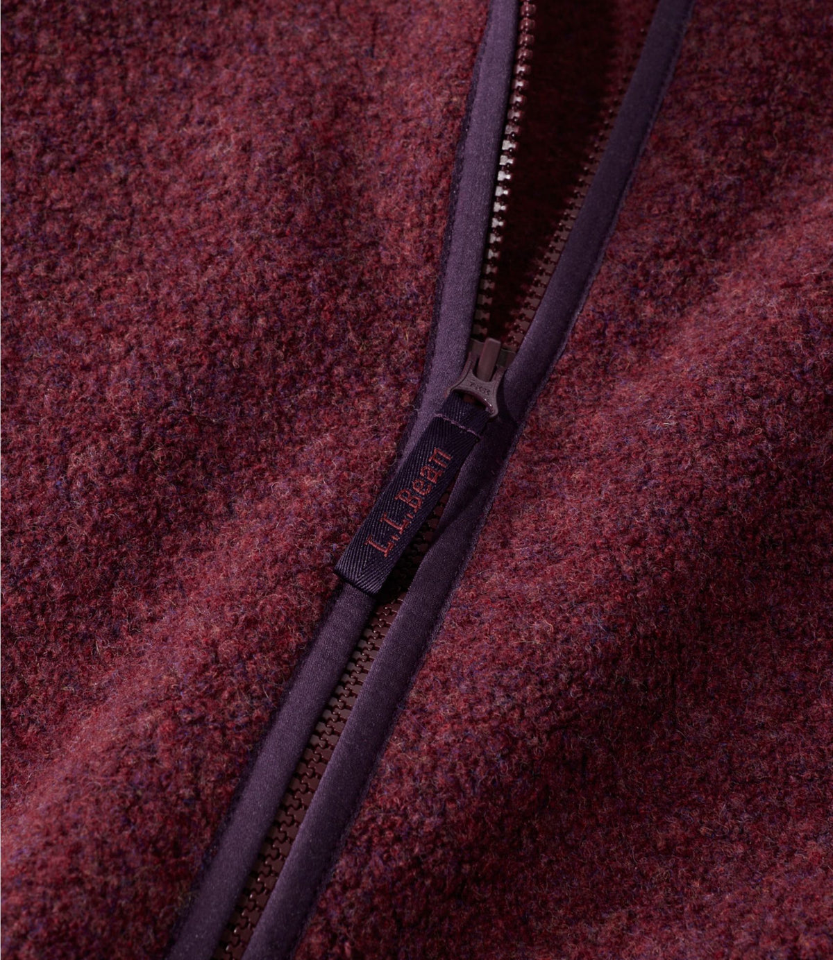 Women's All Season Wool Fleece Full-Zip Jacket