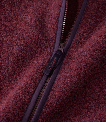 Women's All Season Wool Fleece Full-Zip Jacket