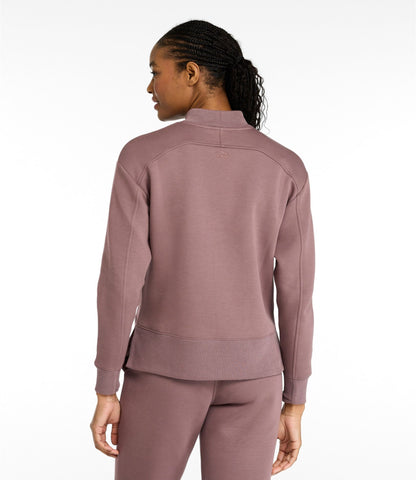 Women's Multisport Mockneck Pullover Sweatshirt