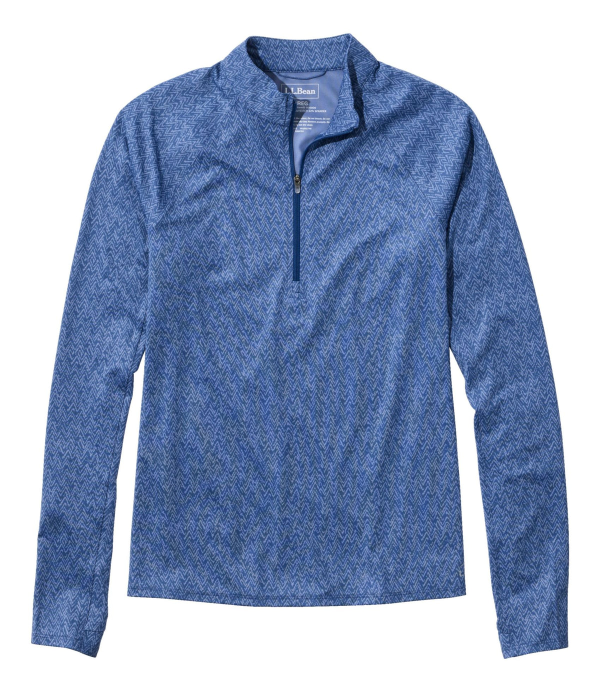 Women's Access Trail Pullover, Long-Sleeve Quarter-Zip Print