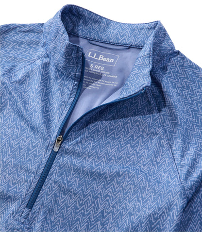 Women's Access Trail Pullover, Long-Sleeve Quarter-Zip Print