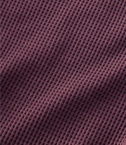 Women's Birchwood Brushed Waffle Top, V-Neck