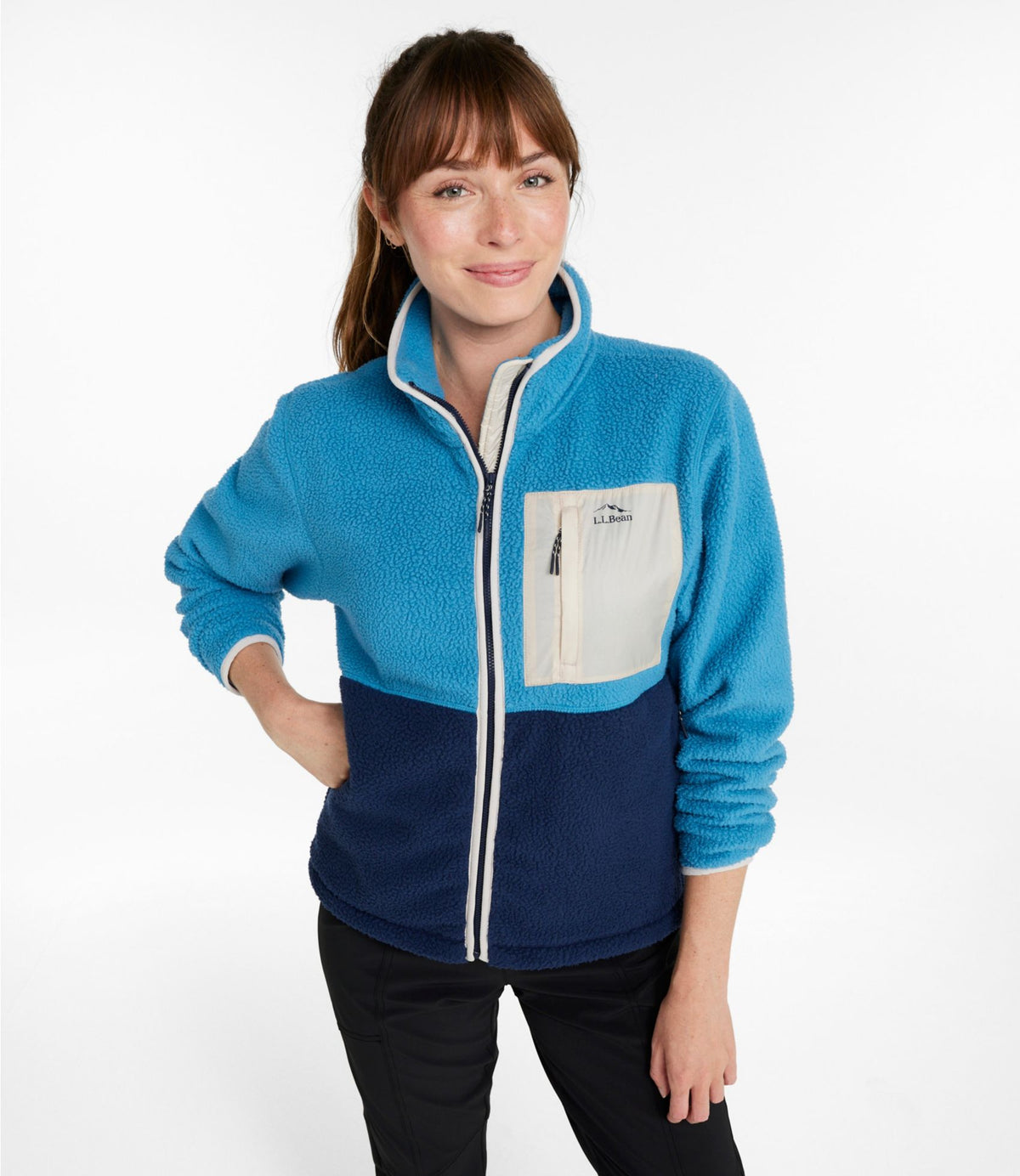 Women's Mountainside Fleece Jacket, Colorblock