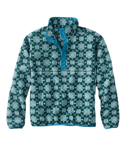 Adults' Bean's Classic Fleece Pullover, Print