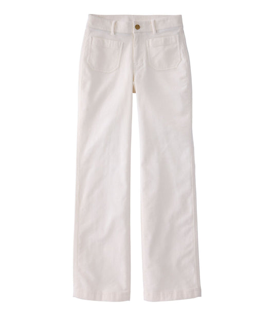 Women's 207 Vintage Corduroy Patch Pocket Pants, Mid-Rise Wide Straight-Leg