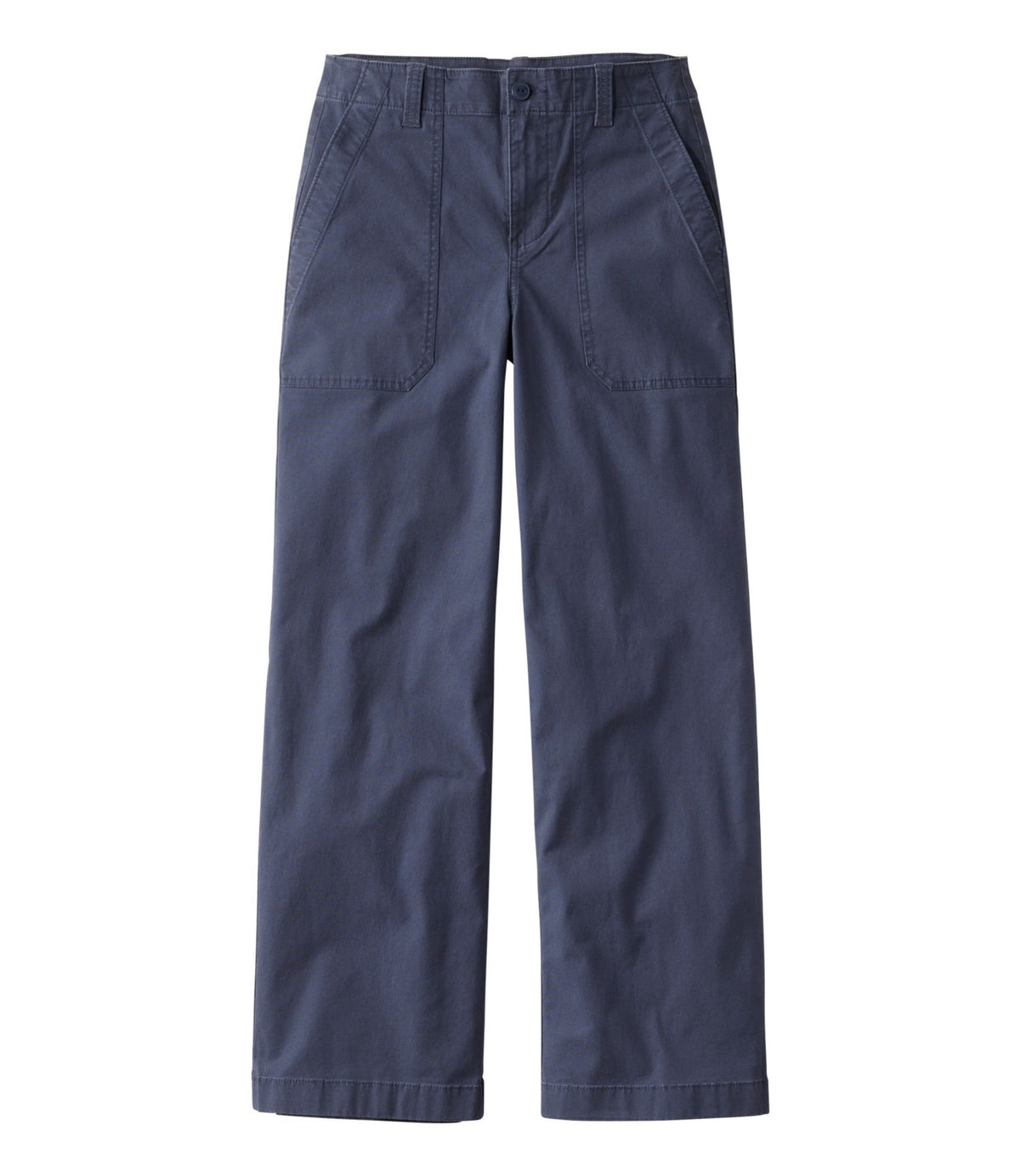 Women's 207 Vintage Cotton Canvas Pants, High-Rise Wide-Leg