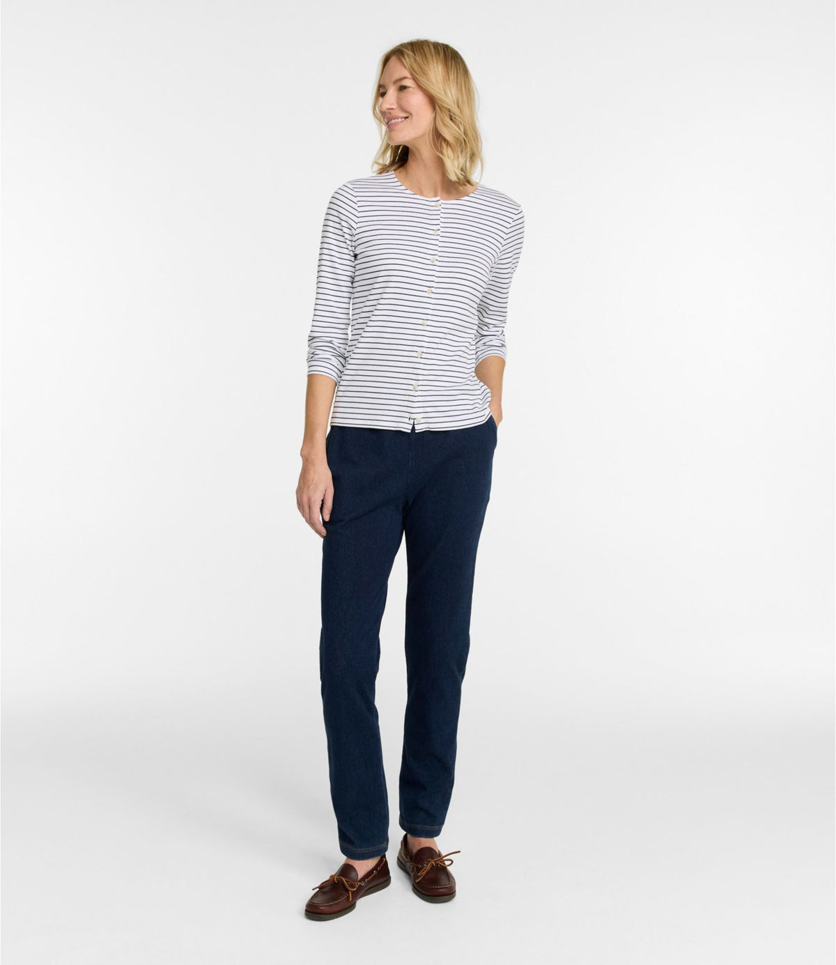Women's Perfect Fit Pants, Denim Original Tapered Leg