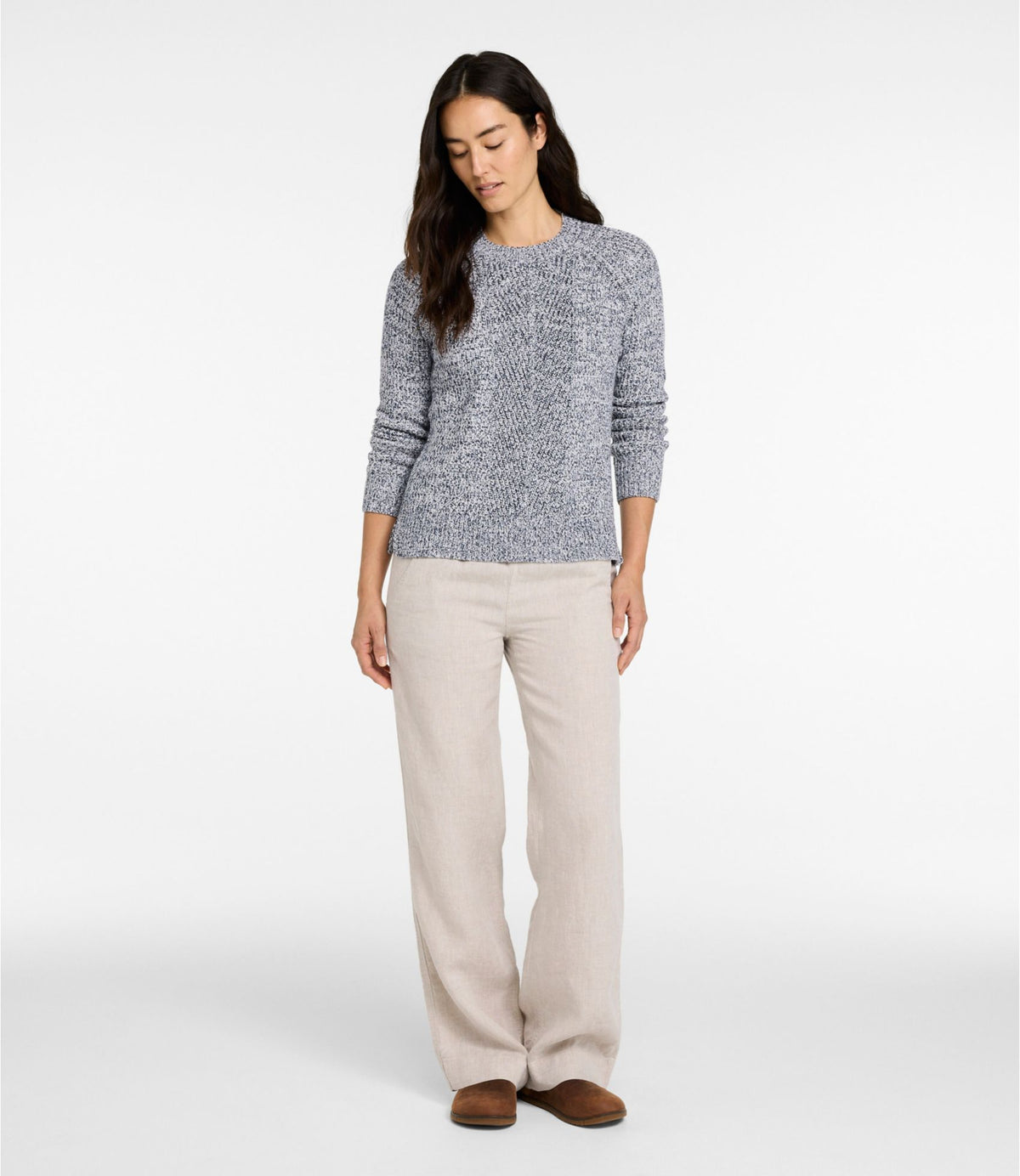 Women's Premium Washable Linen Pull-On Pants