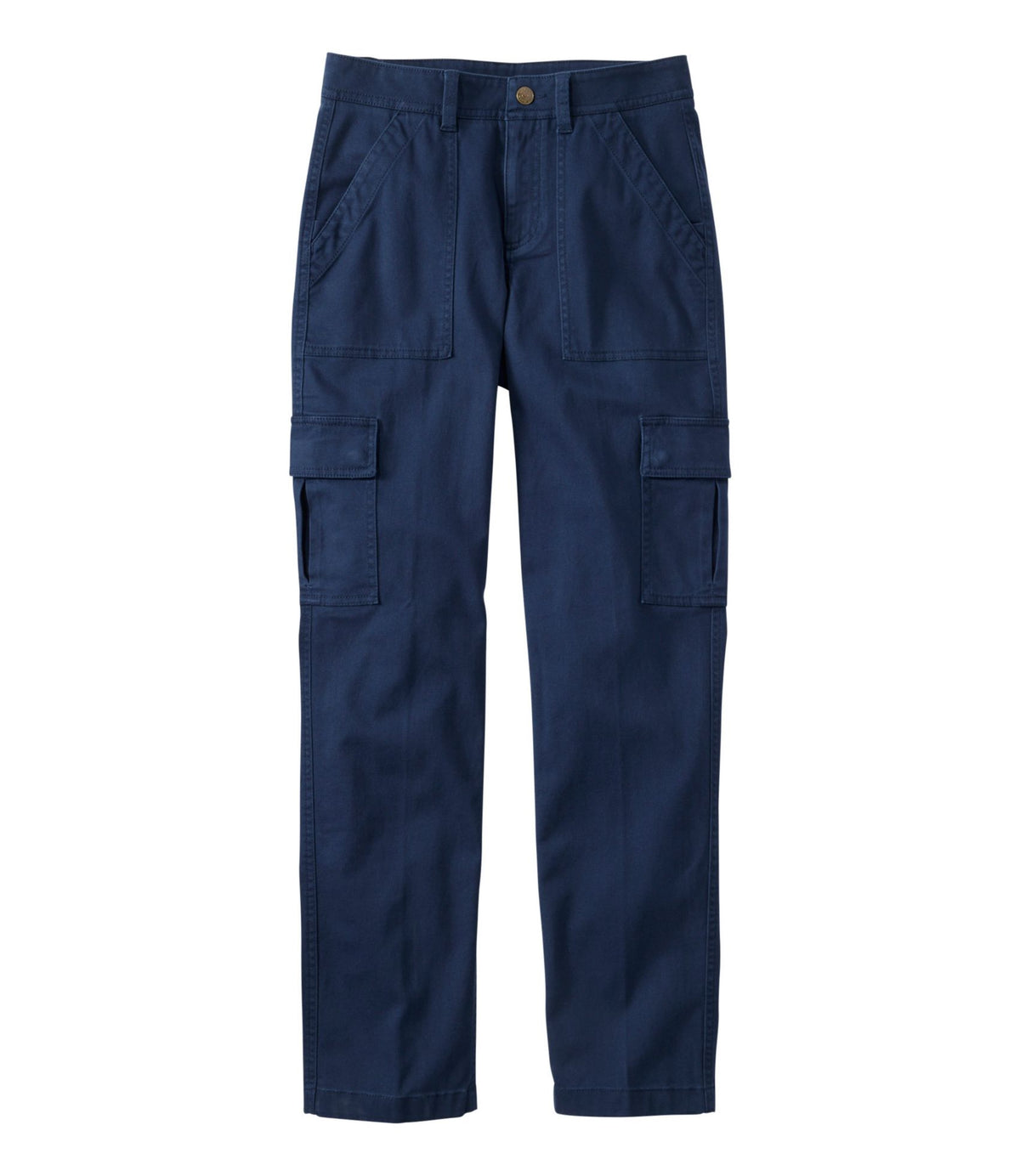 Women's Comfort Stretch Pants, Mid-Rise Straight-Leg Cargo