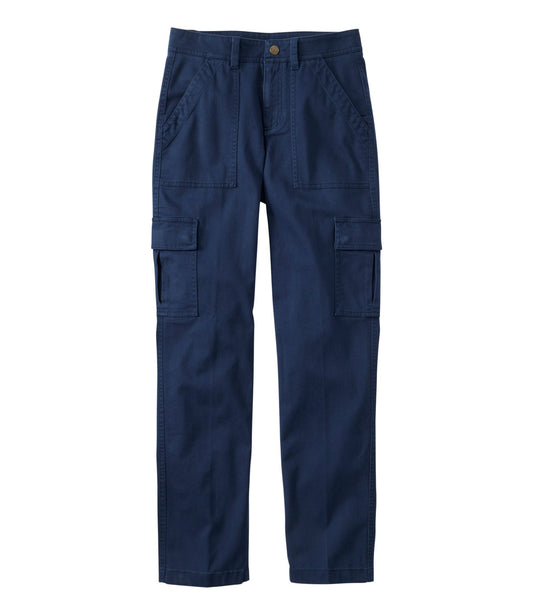 Women's Comfort Stretch Pants, Mid-Rise Straight-Leg Cargo