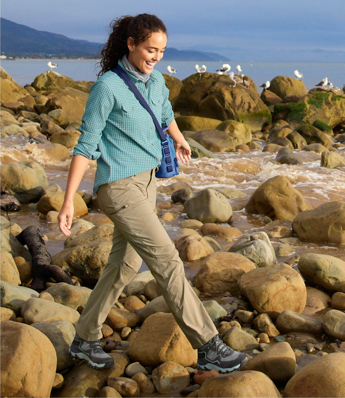 Women's No Fly Zone Pants, Mid-Rise