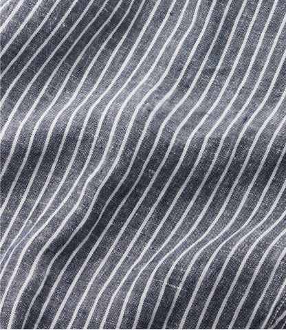 Women's Premium Washable Linen Pull-On Pants, Stripe
