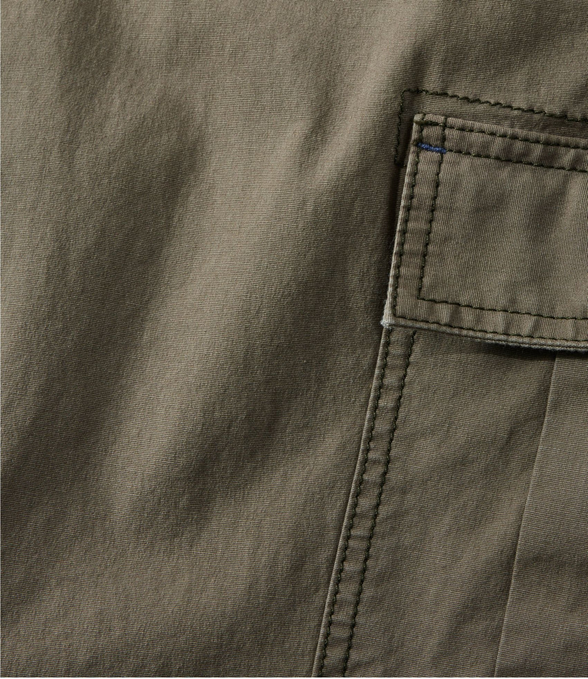 Women's Stretch Canvas Cargo Pants, Mid-Rise Straight-Leg