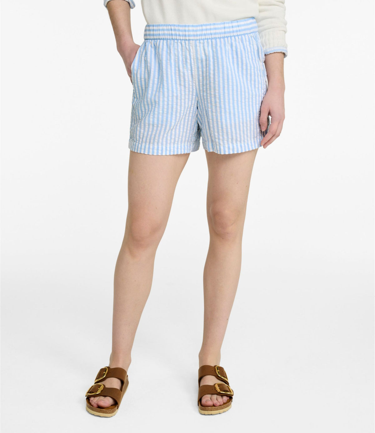Women's Bean's Seacoast Seersucker Shorts