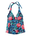 Darkest Navy Garden Floral