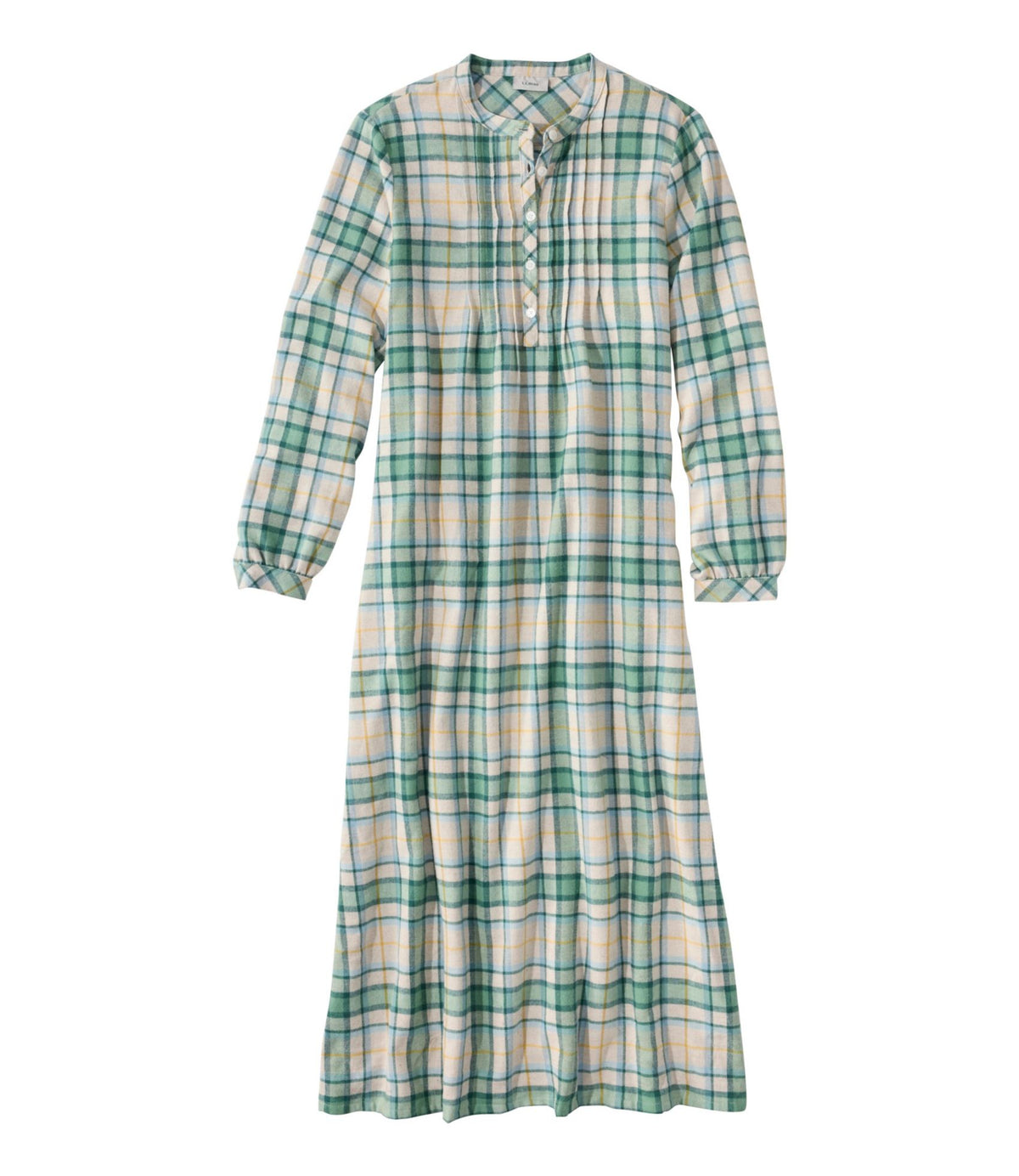 Women's Scotch Plaid Flannel Nightgown
