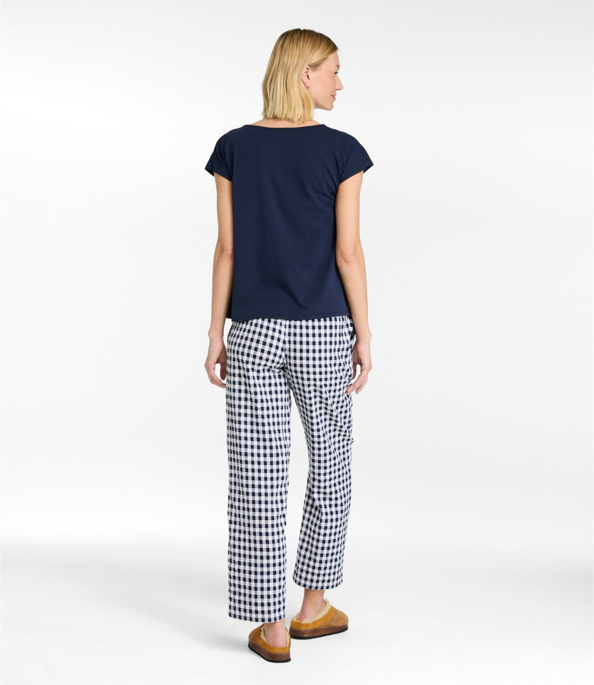 Women's Bean's Seacoast Seersucker Pajama Pant Set