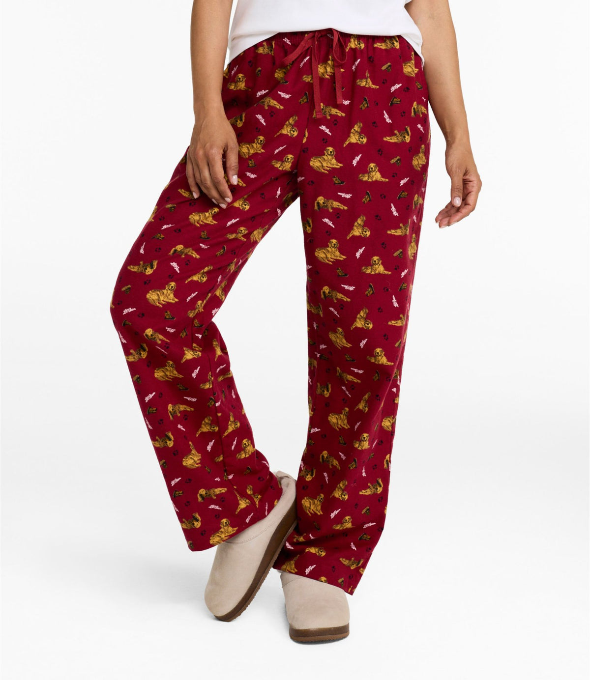Women's L.L.Bean Flannel Sleep Pants, Print