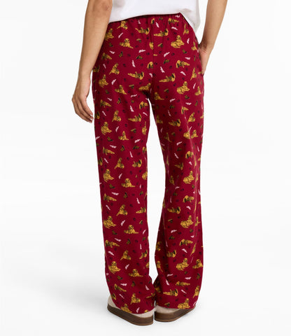 Women's L.L.Bean Flannel Sleep Pants, Print