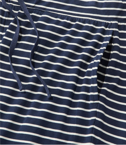 Women's Super-Soft Shrink-Free Button Front Pajama Set, Stripe