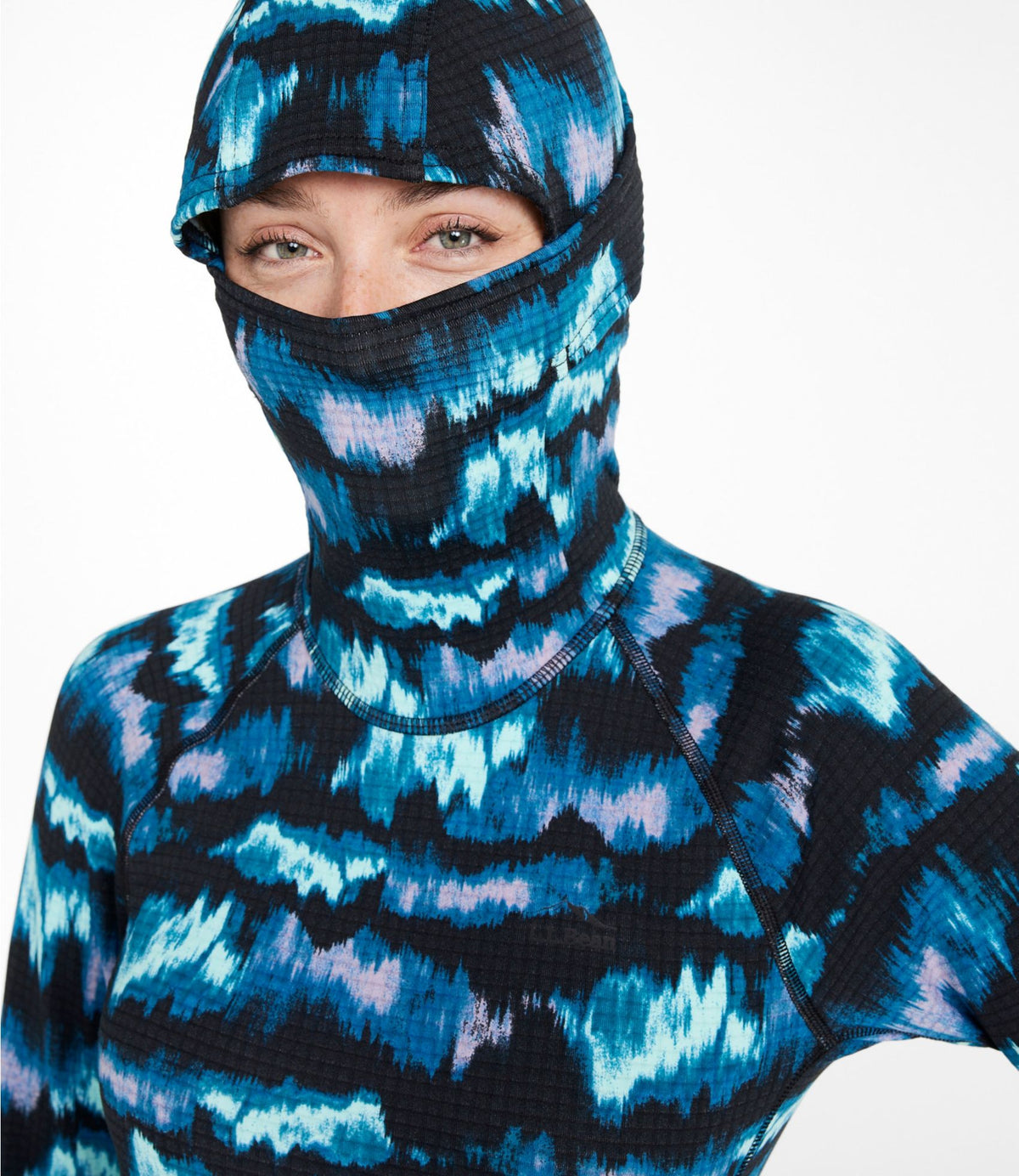 Women's L.L.Bean Heavyweight Base Layer Hoodie Printed