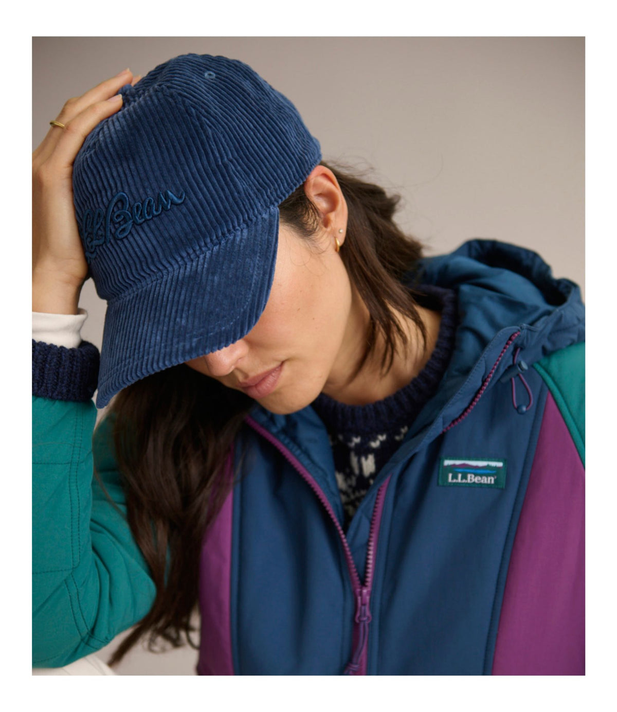 Adults' L.L.Bean Corduroy Baseball Cap